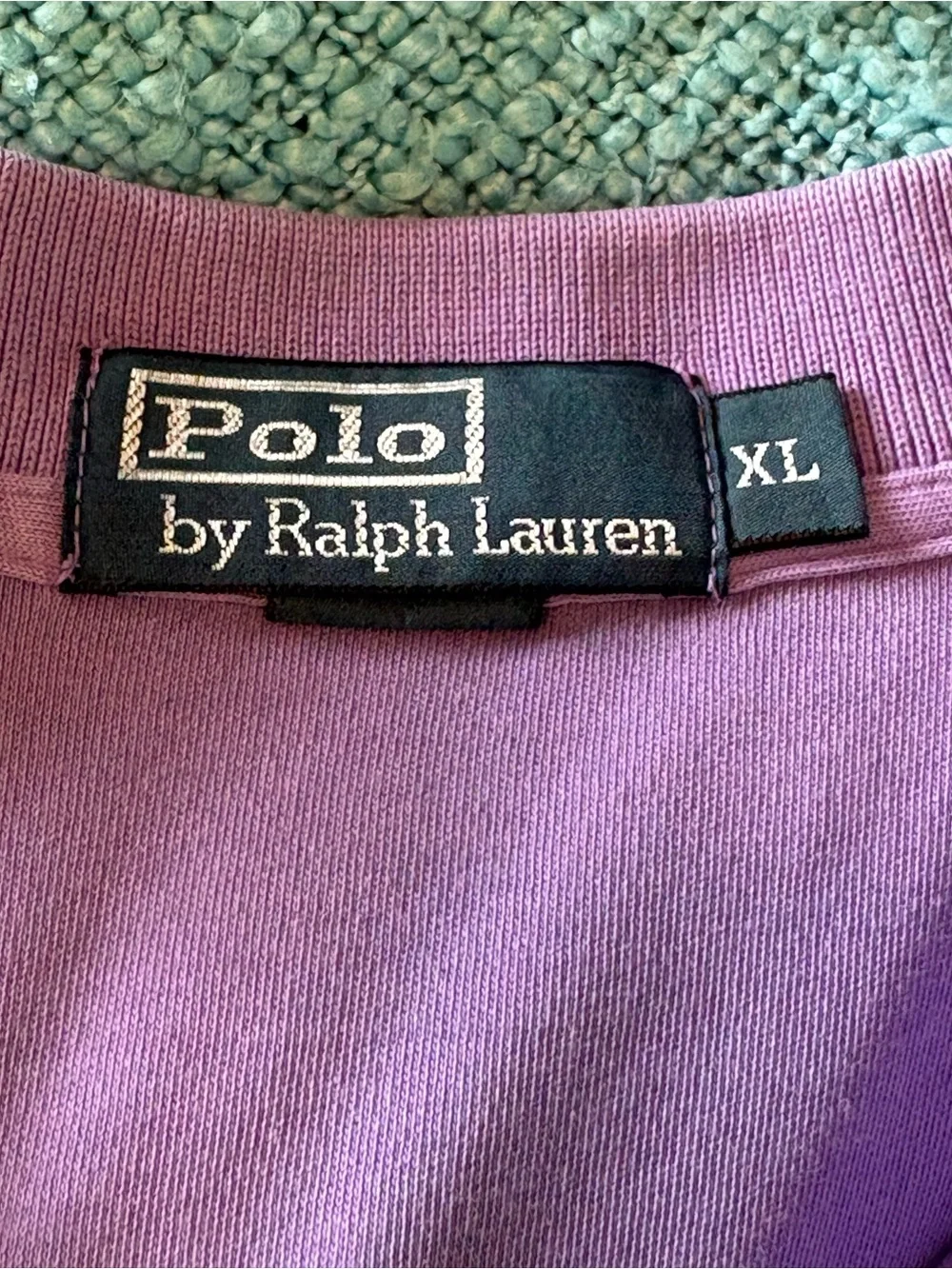 Polo Ralph Lauren Purple Polo Shirt with Orange Pony Logo | Men’s Size XL
